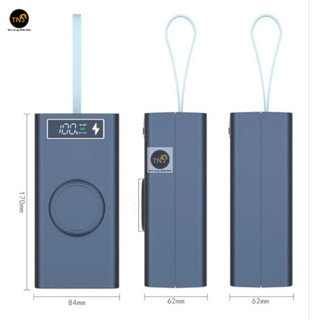 Box sach dự phòng 21cell 18650 sạc nhanh không dây QC 22.5W - Qi15w 9 ( KHÔNG PIN )
