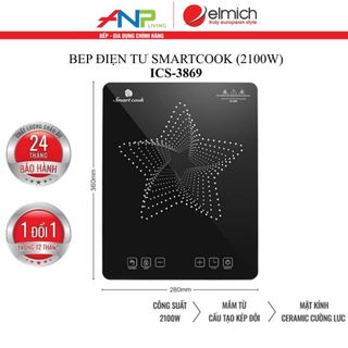 Bếp từ đơn elmich smartcook ics-3869