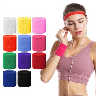 Băng Cổ Tay Thể Thao Nam Nữ Thấm Mồ Hôi Bảo Vệ Cổ Tay Chơi Bóng Rổ, Cầu Lông, Tennis, Chạy Bộ, Tập Gym