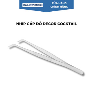Nhíp Gắp Đồ Decor Inox Trang Trí Cocktail 25cm Và 30cm - Bartech