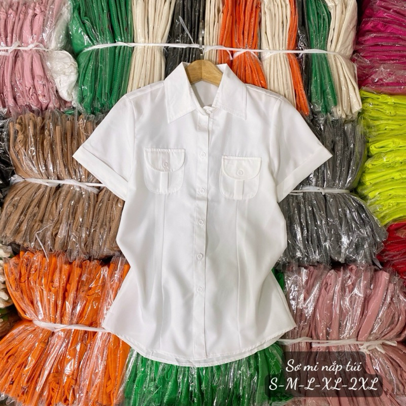 ÁO SƠ MI NẮP TÚI