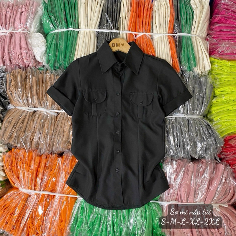 ÁO SƠ MI NẮP TÚI