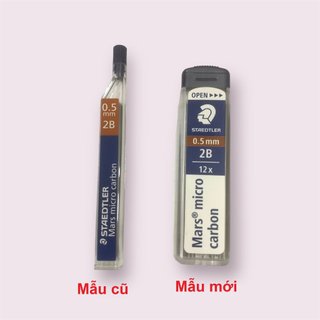 Ruột chì kim Staedtler 0.5; 0.7 CHÍNH HÃNG - Mẫu mới