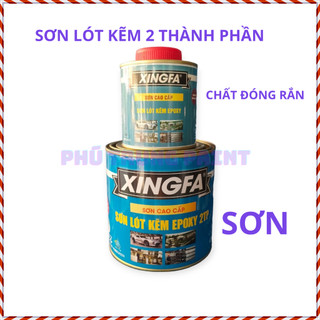 Sơn xám lót 2 thành phần EXPOXY chuyên dùng cho sắt mạ kẽm