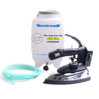 Bàn ủi bình nước treo es-94a silver star tặng đế bàn ủi
