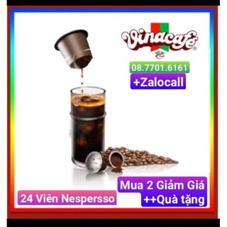 [MUA 2 GIẢM GIÁ]Cafe viên nén Nespersso - Vinacafe De nam [24 viên]