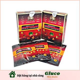 Dầu gội đen tóc SHITINSOF Hán phương linh chi (Hộp 3 gói)