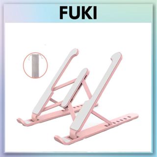  Kệ LAPTOP,MACBOOK,IPAD giá kê máy tính có đế tản nhiệt laptop để bàn có thể điều chỉnh được độ cao FUKI 