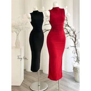 ĐẦM BODY CỔ YẾM ( không kèm tag)
