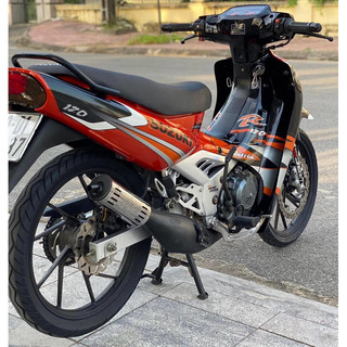 TEM SATRIA 2000 CAM ĐEN-CAM KAWA