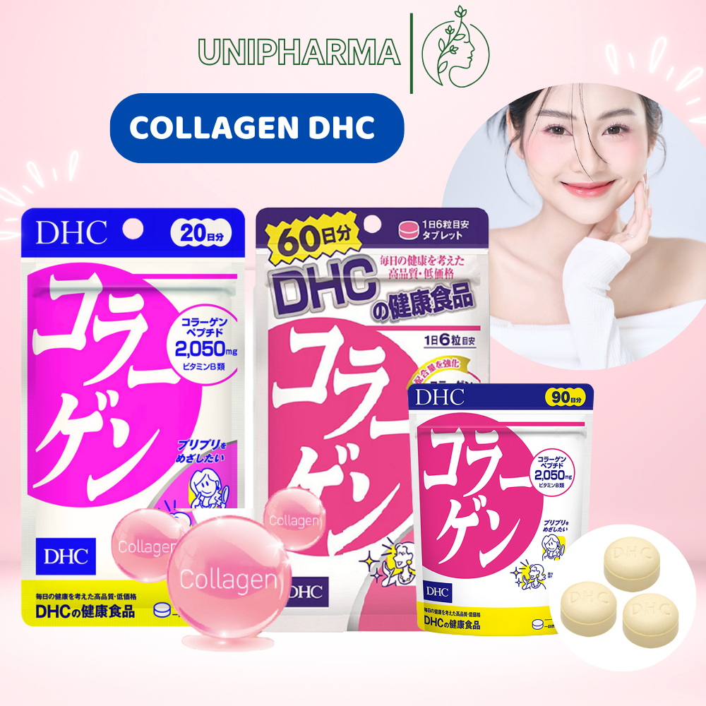 Collagen DHC, Viên uống Collagen DHC giúp làm đẹp da, chống lão hóa gói 120 viên (20 ngày)