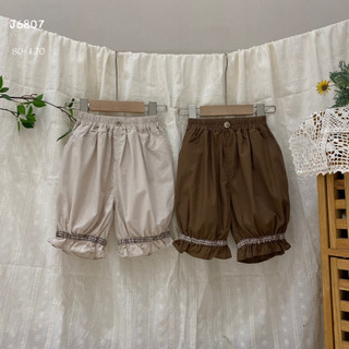 J6807 Quần thô lửng chun gấu cho bé gái