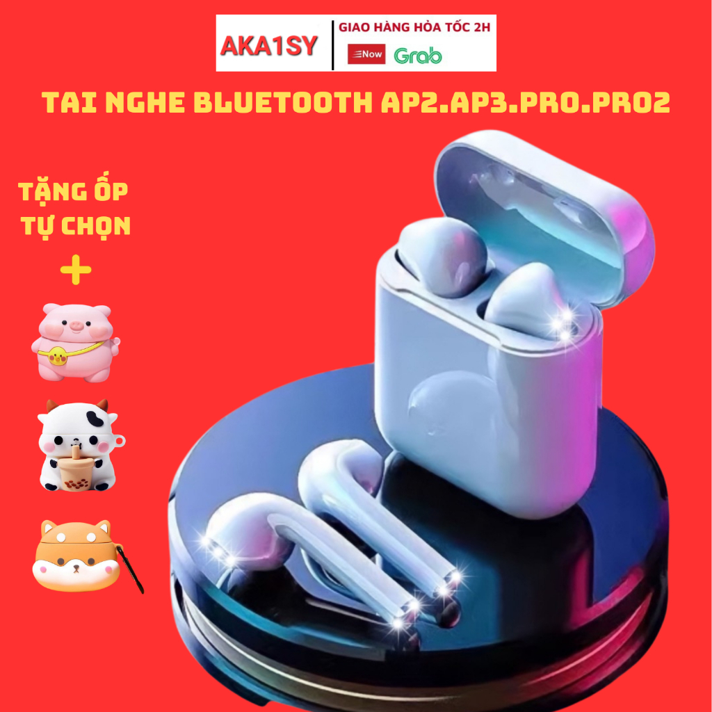 Tai Nghe Bluetooth Không Dây A1CURA,Full Chức Năng,Định Vị Đổi Tên,Cảm Biến Chạm,Pin Trâu 6h - 8H,Bảo Hành 12 Tháng
