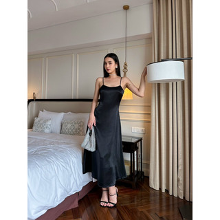 Rubies đầm dài silky dress