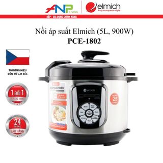 Nồi áp suất Elmich PCE-1802 (Công Suất 900W, Dung Tích 5L)