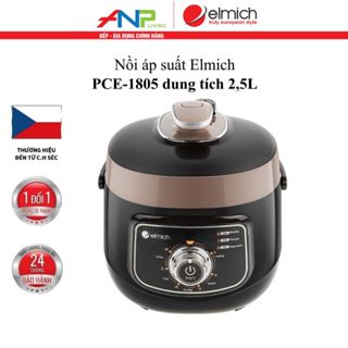 Nồi Áp Suất Mini Đa Năng Elmich PCS-1805 (Dung Tích 2,5L, Công Suất 650W)