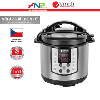 Nồi Áp Suất Điện 10 Chức Năng Elmich PCE 1809OL (Dung Tích 6L - Công Suất 1000W) - Hàng Chính Hãng