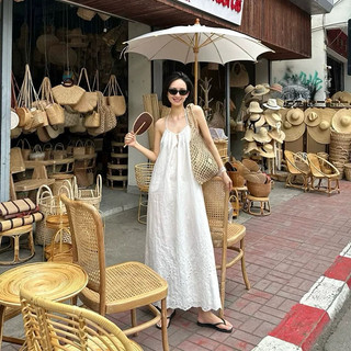 Váy Xô Ren 2 Dây Trắng ( CLIP THẬT SHOP QUAY )