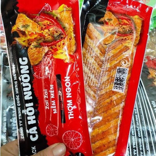 Snack Cá hồi nướng