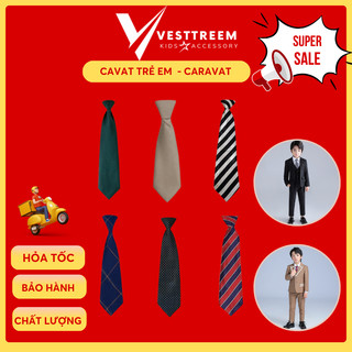 Cavat trẻ em & phụ kiện mặc vest bé trai chất lượng