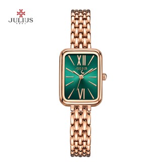 Đồng hồ nữ Julius Hàn Quốc JA-1350 dây kim loại sang trọng