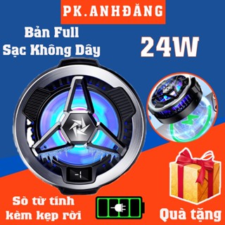   Sạc Không Dây  Sò Lạnh Từ Tính Quạt Tản Nhiệt Sl05 Làm Mát Cho Điện Thoại Máy Tính Bảng Led RGB Sạc Không Dây 