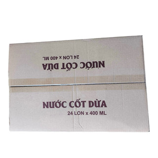 Nước Cốt Dừa Bến Tre Delta CoCo lon 400ml
