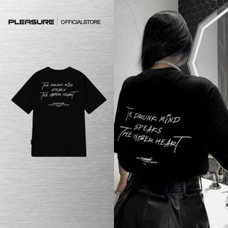 Áo thun tay lỡ PLEASURE BRAND-SOBER, Áo phông Unisex nam nữ Cotton 2 chiều oversize form rộng PLEASURE BRAND.