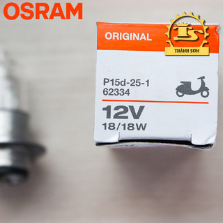 Bóng đèn hal osram 62334rv 18/18w 12v p15d - m5 dr/w hộp bóng hỏa tiễn