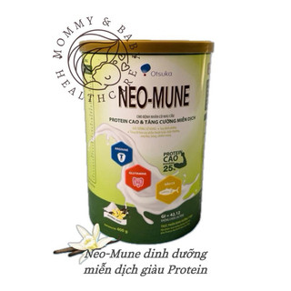 Sữa Neo-Mune hương Vani Dinh dưỡng miễn dịch, giàu Protein của Nhật Bản hương Vanilla