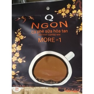Cafe/Cà phê sữa ống-Ngon-Trần Quang 24 góix20g