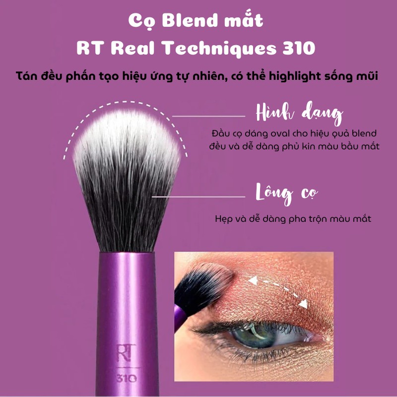 Cọ Blending Mắt RT Real Techniques Eye RT 310