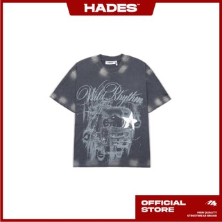 ÁO THUN UNISEX VAPORWILD WASH TEE 100% COTTON - HADES BRAND CHÍNH HÃNG