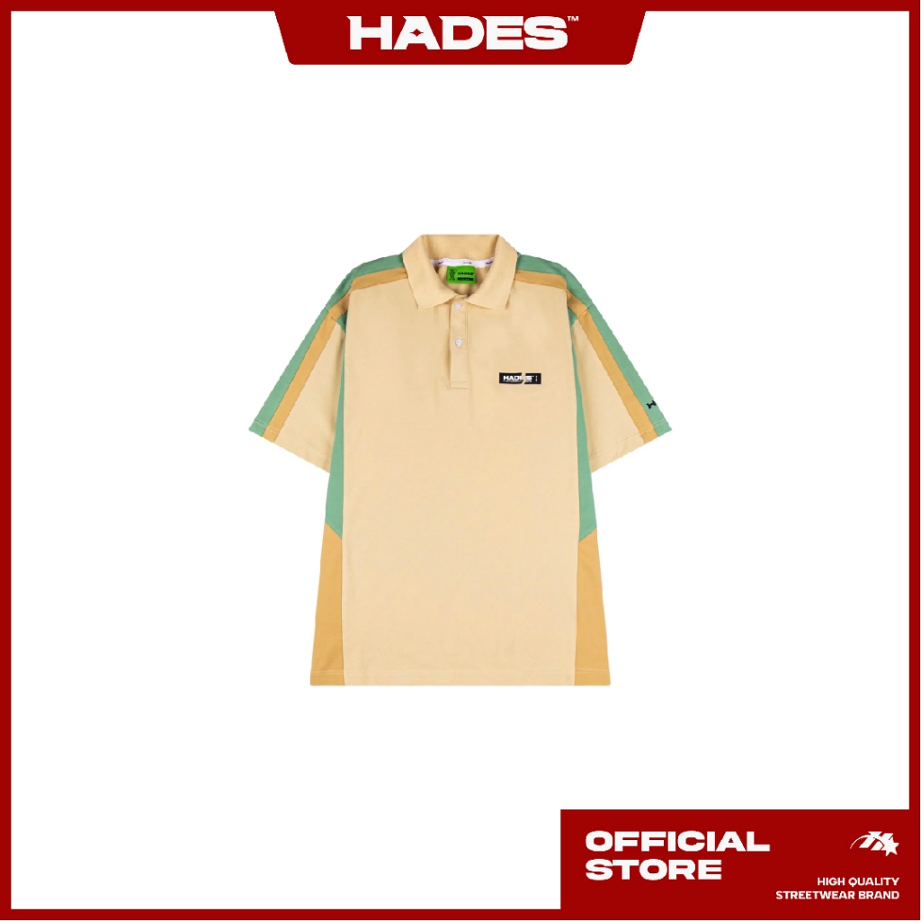 Áo Polo Tay Lỡ Unisex RUGBY Thun Cá Sấu - HADES Brand Chính Hãng