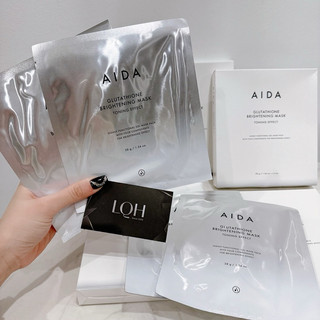  Mặt nạ Aida Glutathion Brightening Mask thạch trắng da  Giá lẻ miếng  