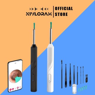 Bộ Dụng cụ lấy ráy tai có gắn camera nội soi đa năng hình ảnh sắc nét lấy rái tai làm sạch bảo hành 12 tháng