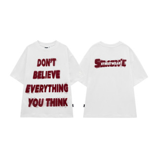 Áo Thun Simon'c You Think tee - Trắng Cotton Nam Nữ Unisex Tay Lỡ Oversize Local Brand HOTTREN