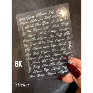 Sticker chữ kí bảng 5-sticker-sticker chữ kí-Đồ Nails Nhật Quyên
