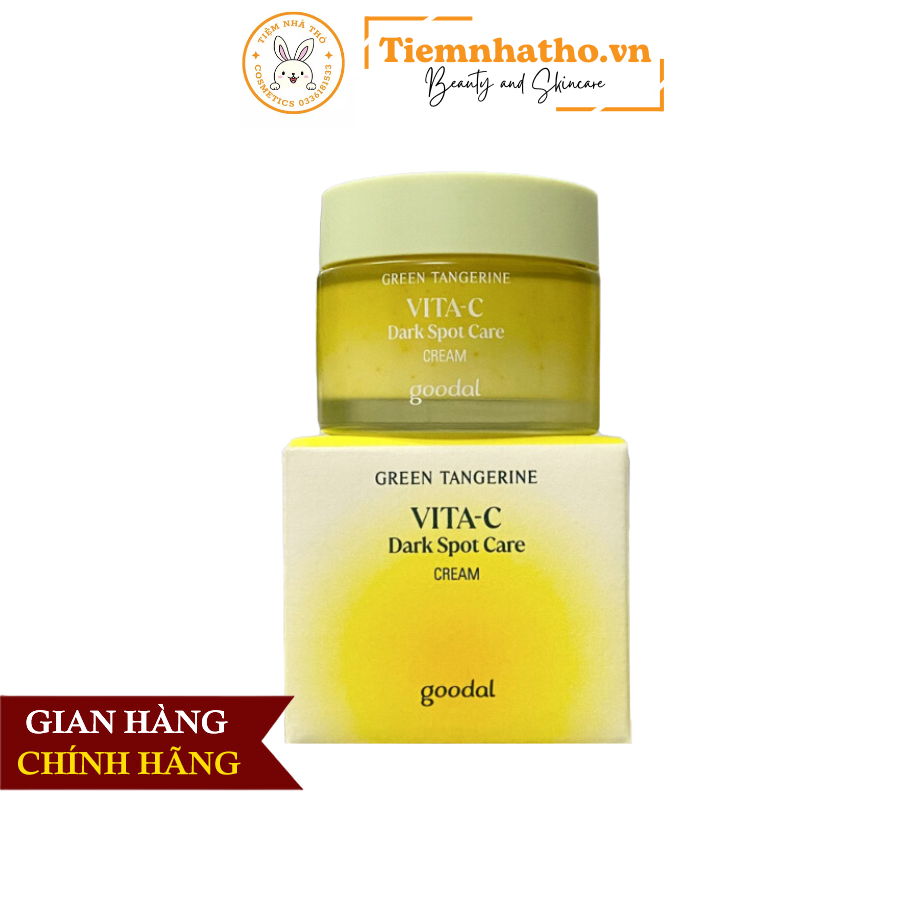 Kem Làm Sáng Da Goodal Green Tangerine Vita C Dark Spot Care Cream 40ml