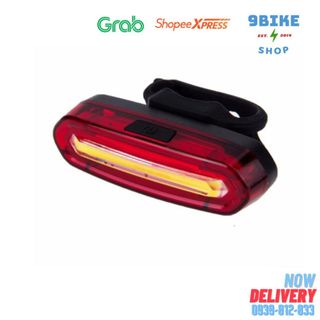 Đèn đuôi xe đạp sạc USB AQY-096 3 màu