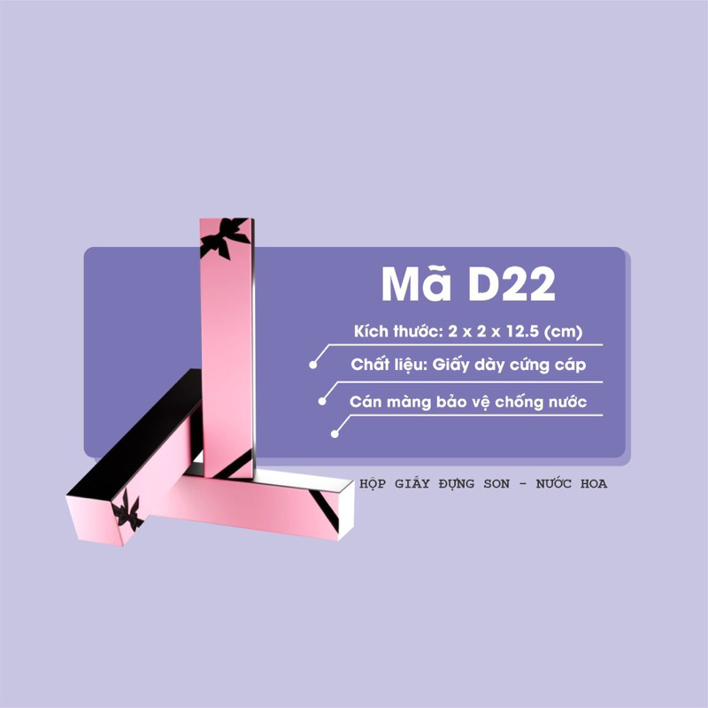 100 Hộp Đựng Son - Nước Hoa D22