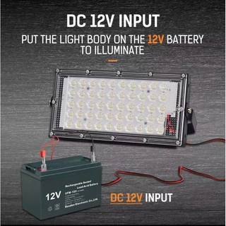 Đèn pha led 50w 12v ip66 sáng trắng