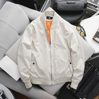 Áo khoác nam bomber basic chất dù mềm mại thoáng mát