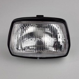 Bộ đèn pha xe DREAM II, SUPER DREAM ( 1 bộ gồm: chóa, kiếng, vòng đèn)