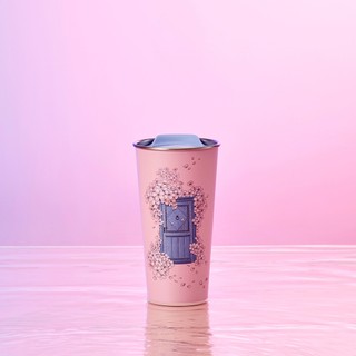 Bình Giữ Nhiệt Starbucks Cold Cup 16Oz (473ml) SS CHERRY BLOSSOM SECRET GARDEN DOOR