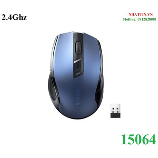Chuột không dây 2.4ghz, chuột công thái học 5 cấp độ 4000dpi ugreen 15064 cao cấp