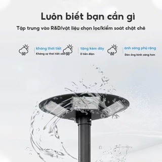 Đèn năng lượng mặt trời UFO 5000W IP67 Không thấm nước 360 ánh Sáng Phát