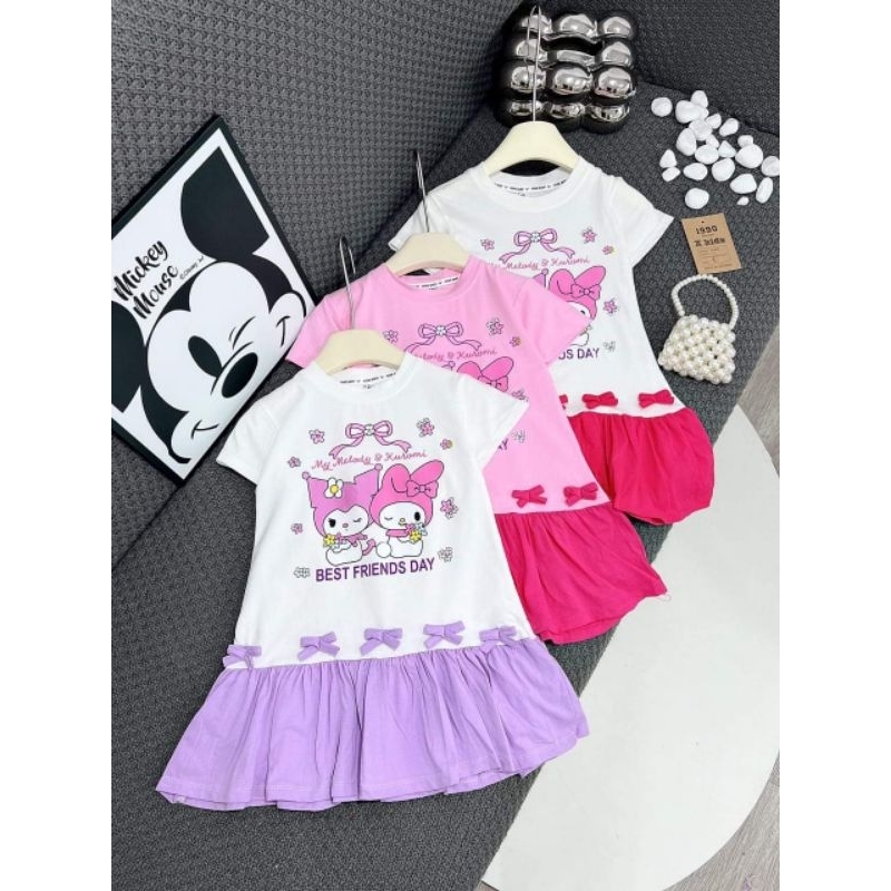 8 đến 30kg.váy gấu dâu cho bé gái.váy xinh cho bé.váy cho bé diện hè.váy xinh cho bé đi học đi chơi ak