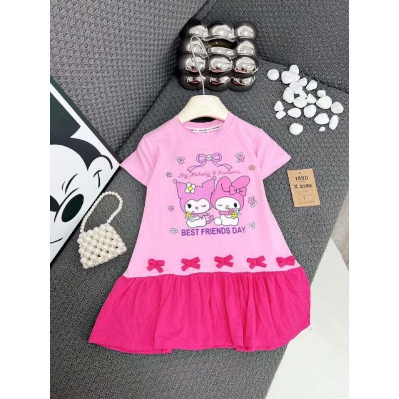 8 đến 30kg.váy gấu dâu cho bé gái.váy xinh cho bé.váy cho bé diện hè.váy xinh cho bé đi học đi chơi ak