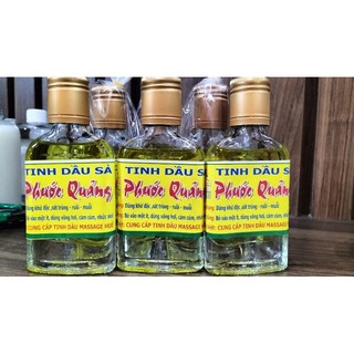 (tặng chai xịt 100ml) tinh dầu sả chanh đuổi muỗi Phước Quảng 100ml